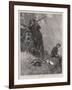 Dr Nansen and Mr Jackson Shooting Loons on Cape Flora-William Hatherell-Framed Giclee Print