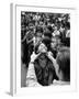 Dr. Nevin S. Scrimshaw of the Central American Institute of Nutrition Examining Children for Goiter-Cornell Capa-Framed Photographic Print