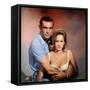 Dr No 1962 Directed by Terence Young Sean Connery / Ursula Andress-null-Framed Stretched Canvas