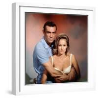 Dr No 1962 Directed by Terence Young Sean Connery / Ursula Andress-null-Framed Photo