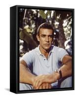 Dr No 1962 Directed by Terence Young Sean Connery-null-Framed Stretched Canvas
