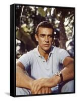 Dr No 1962 Directed by Terence Young Sean Connery-null-Framed Stretched Canvas