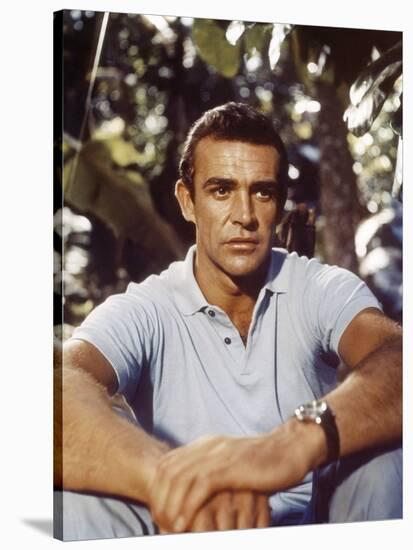 Dr No 1962 Directed by Terence Young Sean Connery-null-Stretched Canvas