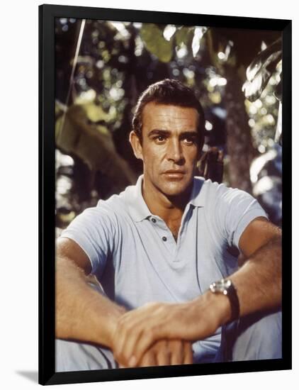 Dr No 1962 Directed by Terence Young Sean Connery-null-Framed Photo