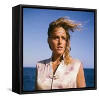 Dr NO, 1962 directed by TERENCE YOUNG Ursula Andress (photo)-null-Framed Stretched Canvas