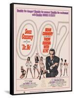 Dr. No, 1962; Double Bill, to Russia with Love, 1963-null-Framed Stretched Canvas