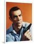 Dr No by Terence Young with Sean Connery, 1962 (photo)-null-Framed Photo