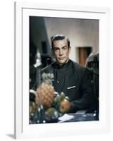 Dr No by Terence Young with Sean Connery, 1962 (photo)-null-Framed Photo