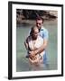 Dr No by Terence Young with Ursula Andress, Sean Connery, 1962 (photo)-null-Framed Photo