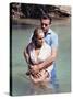 Dr No by Terence Young with Ursula Andress, Sean Connery, 1962 (photo)-null-Stretched Canvas