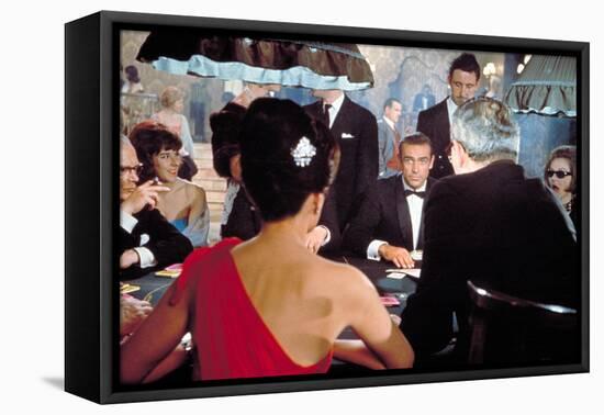 Dr. No, Eunice Gayson (Red Dress), Sean Connery, 1962-null-Framed Stretched Canvas