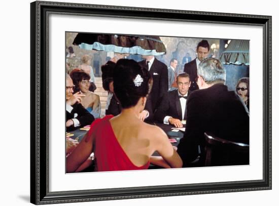 Dr. No, Eunice Gayson (Red Dress), Sean Connery, 1962-null-Framed Photo