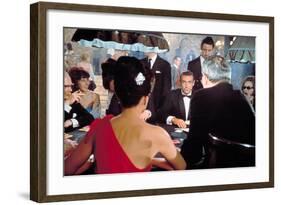 Dr. No, Eunice Gayson (Red Dress), Sean Connery, 1962-null-Framed Photo