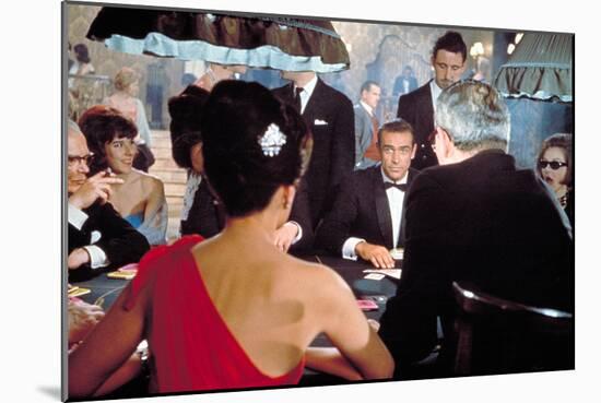 Dr. No, Eunice Gayson (Red Dress), Sean Connery, 1962-null-Mounted Premium Photographic Print