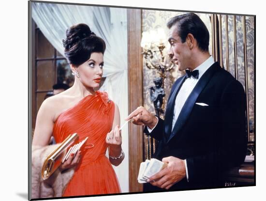 Dr. No, Eunice Gayson, Sean Connery, 1962-null-Mounted Photo