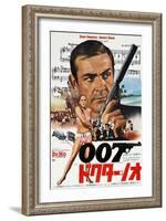 Dr. No, from Left: Ursula Andress, Sean Connery, 1962-null-Framed Art Print