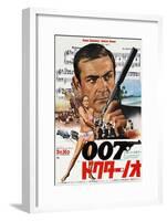 Dr. No, from Left: Ursula Andress, Sean Connery, 1962-null-Framed Art Print