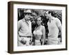 Dr No, L-R: Jack Lord, Ursula Andress, Sean Connery, 1962-null-Framed Photo