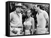 Dr No, L-R: Jack Lord, Ursula Andress, Sean Connery, 1962-null-Framed Stretched Canvas