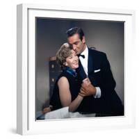 Dr. No, Lois Maxwell, Sean Connery, 1962-null-Framed Photo