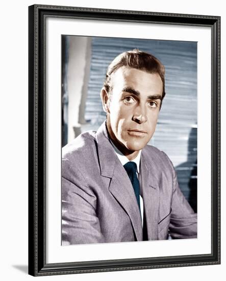 Dr No, Sean Connery, 1962-null-Framed Photo