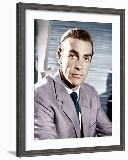 Dr No, Sean Connery, 1962-null-Framed Photo