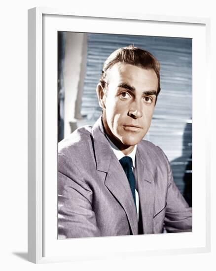 Dr No, Sean Connery, 1962-null-Framed Photo