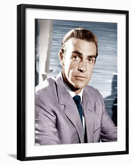 Dr No, Sean Connery, 1962-null-Framed Photo