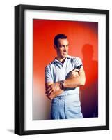 Dr No, Sean Connery, 1962-null-Framed Photo