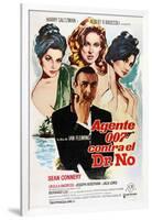 Dr. No, Sean Connery, 1962-null-Framed Art Print