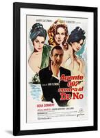 Dr. No, Sean Connery, 1962-null-Framed Art Print