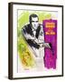 Dr. No, Sean Connery on French poster art, 1962-null-Framed Art Print