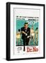 Dr. No, Sean Connery, South African poster, 1962-null-Framed Premium Giclee Print