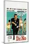 Dr. No, Sean Connery, South African poster, 1962-null-Mounted Premium Giclee Print