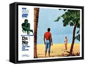 Dr. No, Sean Connery, Ursula Andress, 1962-null-Framed Stretched Canvas