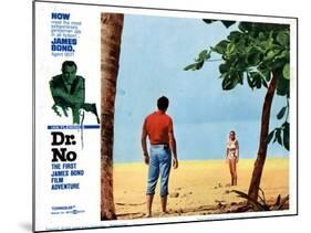 Dr. No, Sean Connery, Ursula Andress, 1962-null-Mounted Art Print