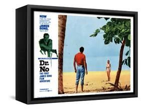 Dr. No, Sean Connery, Ursula Andress, 1962-null-Framed Stretched Canvas