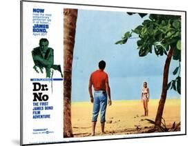 Dr. No, Sean Connery, Ursula Andress, 1962-null-Mounted Art Print