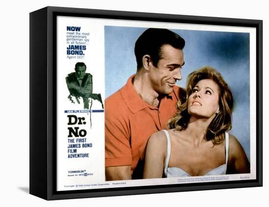 Dr No, Sean Connery, Ursula Andress, 1962-null-Framed Stretched Canvas