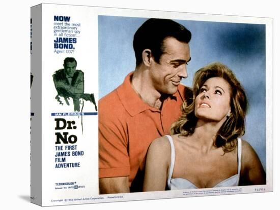 Dr No, Sean Connery, Ursula Andress, 1962-null-Stretched Canvas