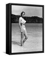 Dr No, Ursula Andress, 1962-null-Framed Stretched Canvas