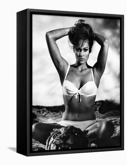 Dr No, Ursula Andress, 1962-null-Framed Stretched Canvas