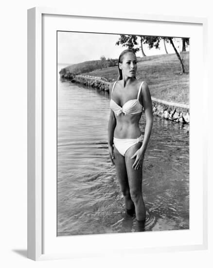 Dr No, Ursula Andress, 1962-null-Framed Photo