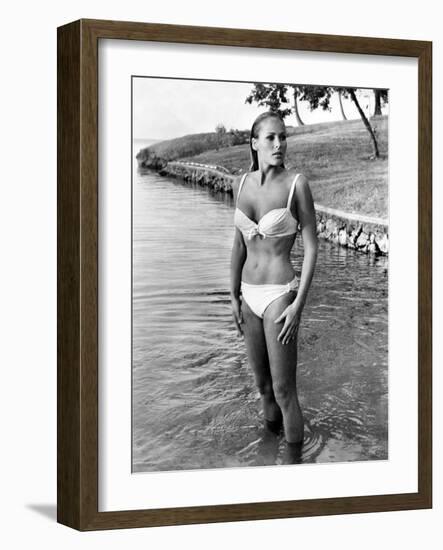 Dr No, Ursula Andress, 1962-null-Framed Photo