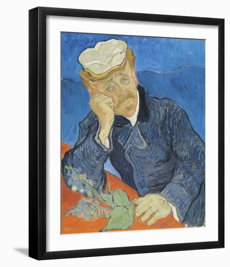 Dr. Paul Gachet, 1890-Vincent van Gogh-Framed Giclee Print