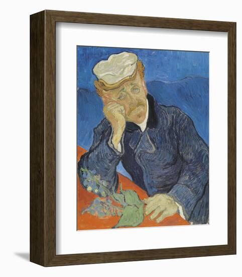 Dr. Paul Gachet, 1890-Vincent van Gogh-Framed Art Print