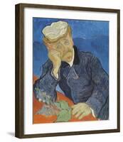 Dr. Paul Gachet, 1890-Vincent van Gogh-Framed Art Print