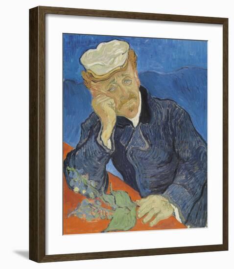 Dr. Paul Gachet, 1890-Vincent van Gogh-Framed Art Print