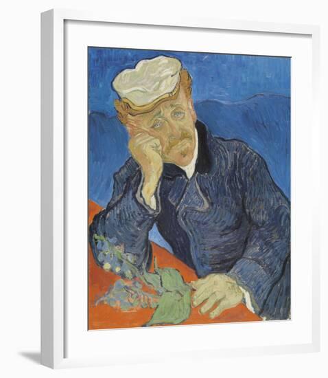 Dr. Paul Gachet, 1890-Vincent van Gogh-Framed Art Print