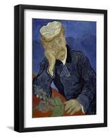 Dr Paul Gachet, 1890-Vincent van Gogh-Framed Art Print